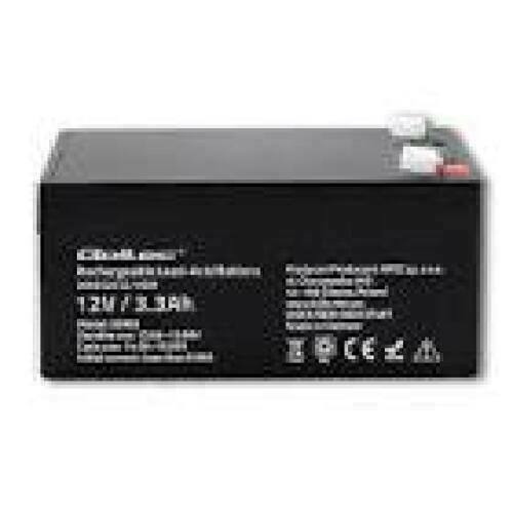 QOLTEC 53065 AGM battery 12V 3.3Ah max. 49.5A