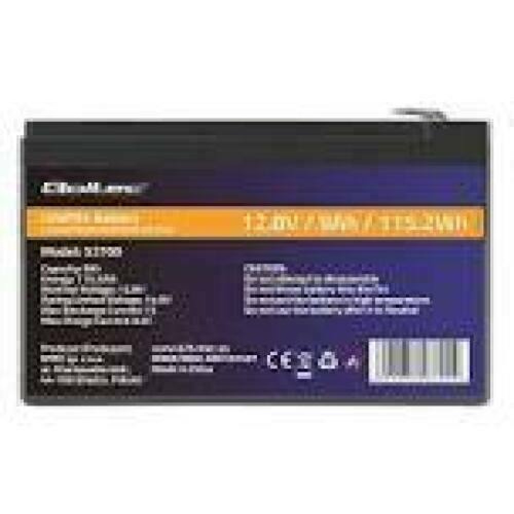QOLTEC 53700 LiFePO4 lithium iron phosphate battery / 12.8V / 9Ah / 115.2Wh / BMS