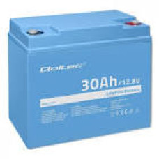 QOLTEC 53703 LiFePO4 lithium iron phosphate battery / 12.8V / 30Ah / 384Wh / BMS
