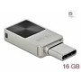 DELOCK USB 3.2 Gen 1 Memory Stick 16GB - Metal Housing