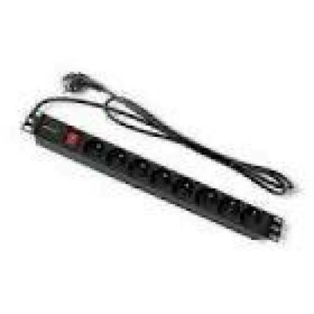 QOLTEC 54471 Power strip for RACK cabinets 1U 16A PDU 8xFRENCH 2m