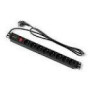 QOLTEC 54471 Power strip for RACK cabinets 1U 16A PDU 8xFRENCH 2m