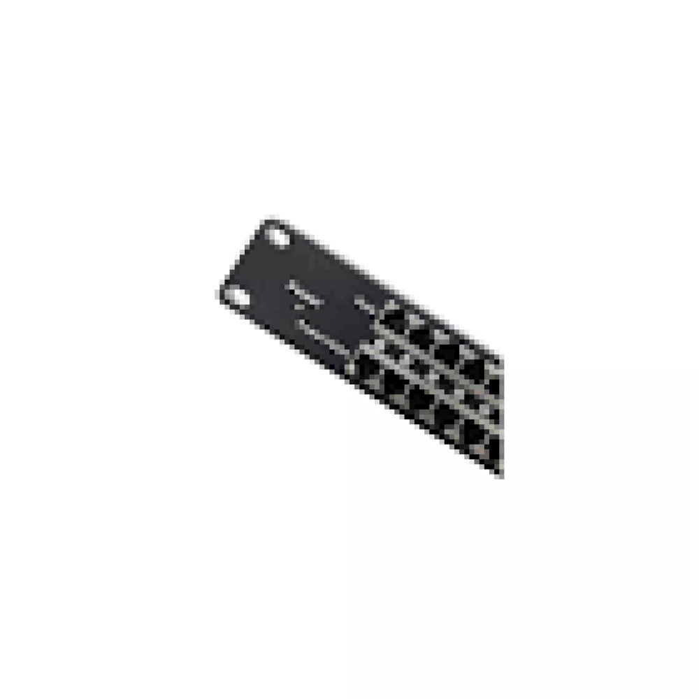 QOLTEC 54477 Patch panel Rack 48V 24 ports Passive PoE injector 1000m Black