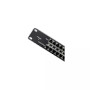 QOLTEC 54477 Patch panel Rack 48V 24 ports Passive PoE injector 1000m Black