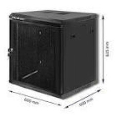 QOLTEC 54519 19inches RACK cabinet / 15U / 600 x 600 x 855 / Perforated doors / Steel case