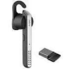 JABRA Stealth MS UC Bluetooth Headset for Mobile phone and PC via mini Dongle Voice control in English EU charger Microsoft optimize