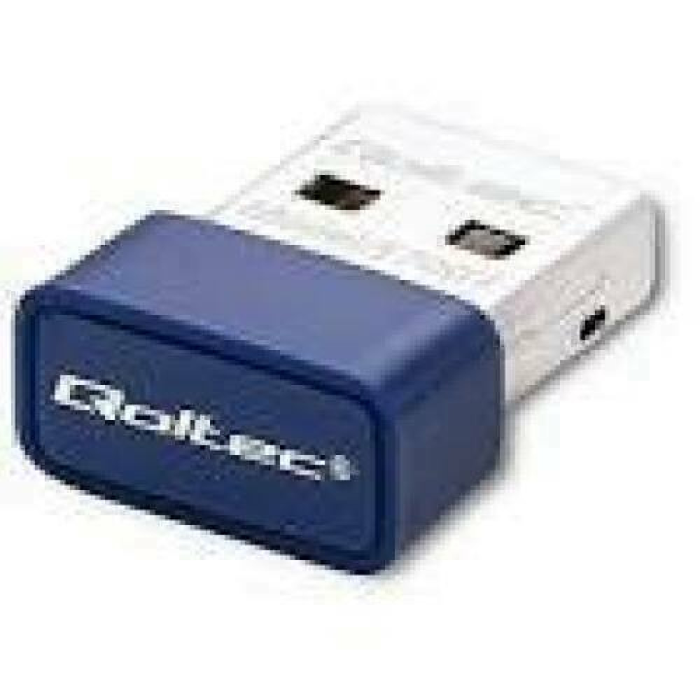 QOLTEC Wireless Mini Bluetooth USB WiFi Adapter