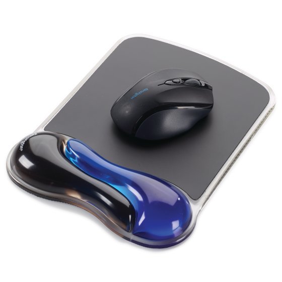 KENSINGTON Duo Gel mouse pad blue / smoky gray
