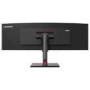 LENOVO ThinkVision P49w-30 49inch IPS 32:9 5120x1440 60Hz 350cd/m2 2000:1 4ms 2xHDMI 2.1 1xDP 1.4 1xTB Out USB HUB 1xRJ45 5Wx2 3y