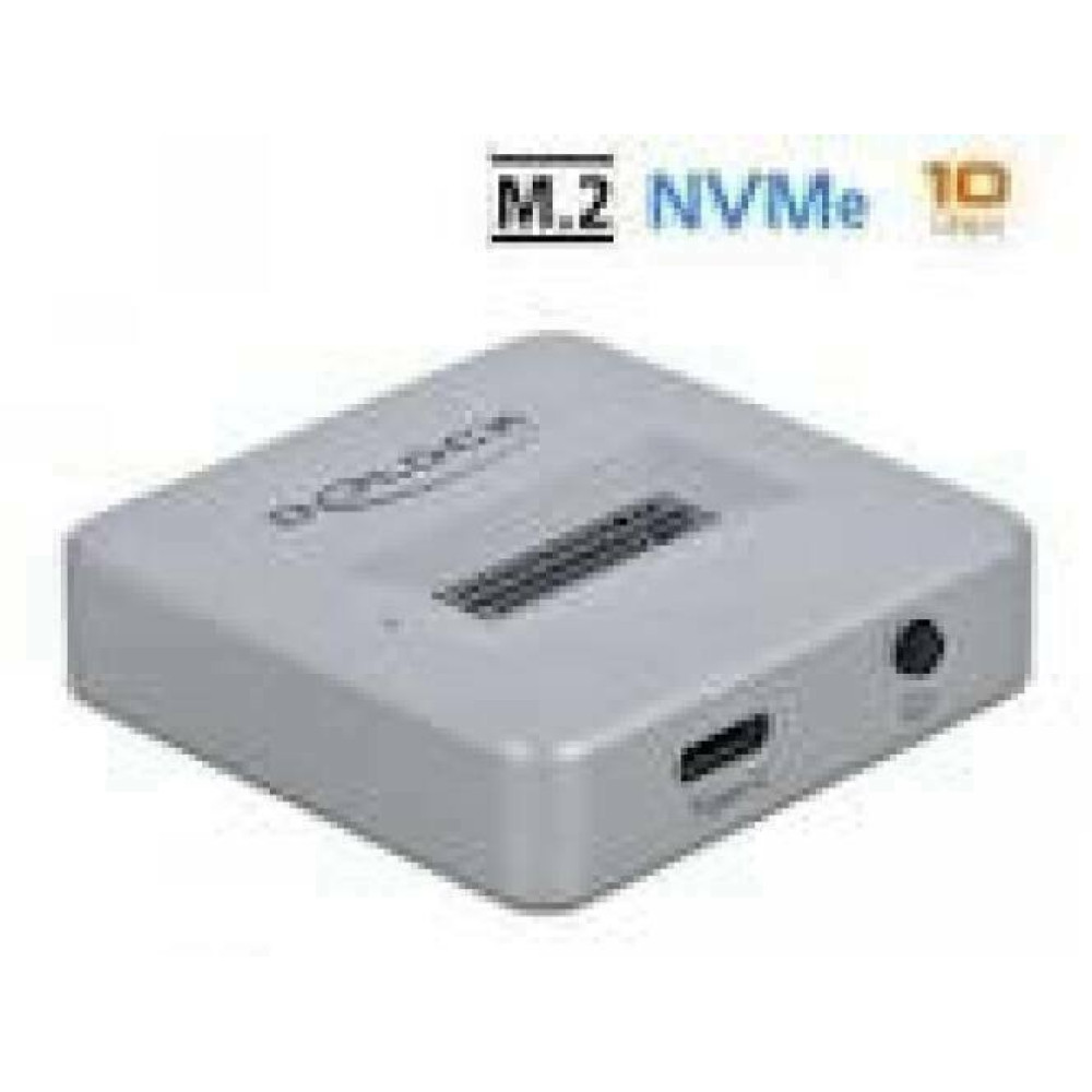 DELOCK M.2 Docking Station for M.2 NVMe PCIe SSD with USB Type-C female
