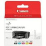 CANON 1LB PGI-72 MBK/C/M/Y/R ink cartridge black and colour standard capacity multipack