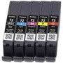 CANON 1LB PGI-72 MBK/C/M/Y/R ink cartridge black and colour standard capacity multipack