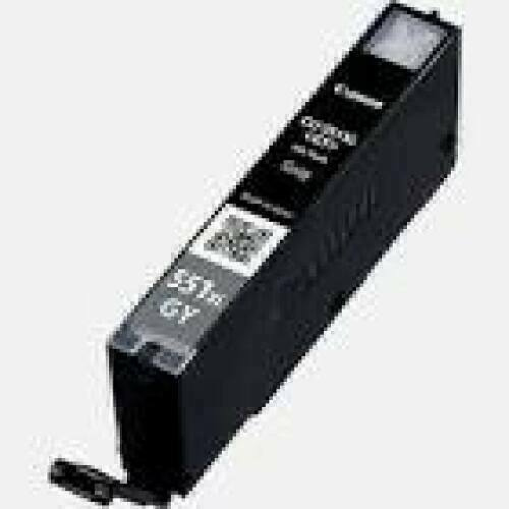 CANON 1LB CLI-551XLGY ink cartridge grey high capacity 3.350 pages 1-pack XL