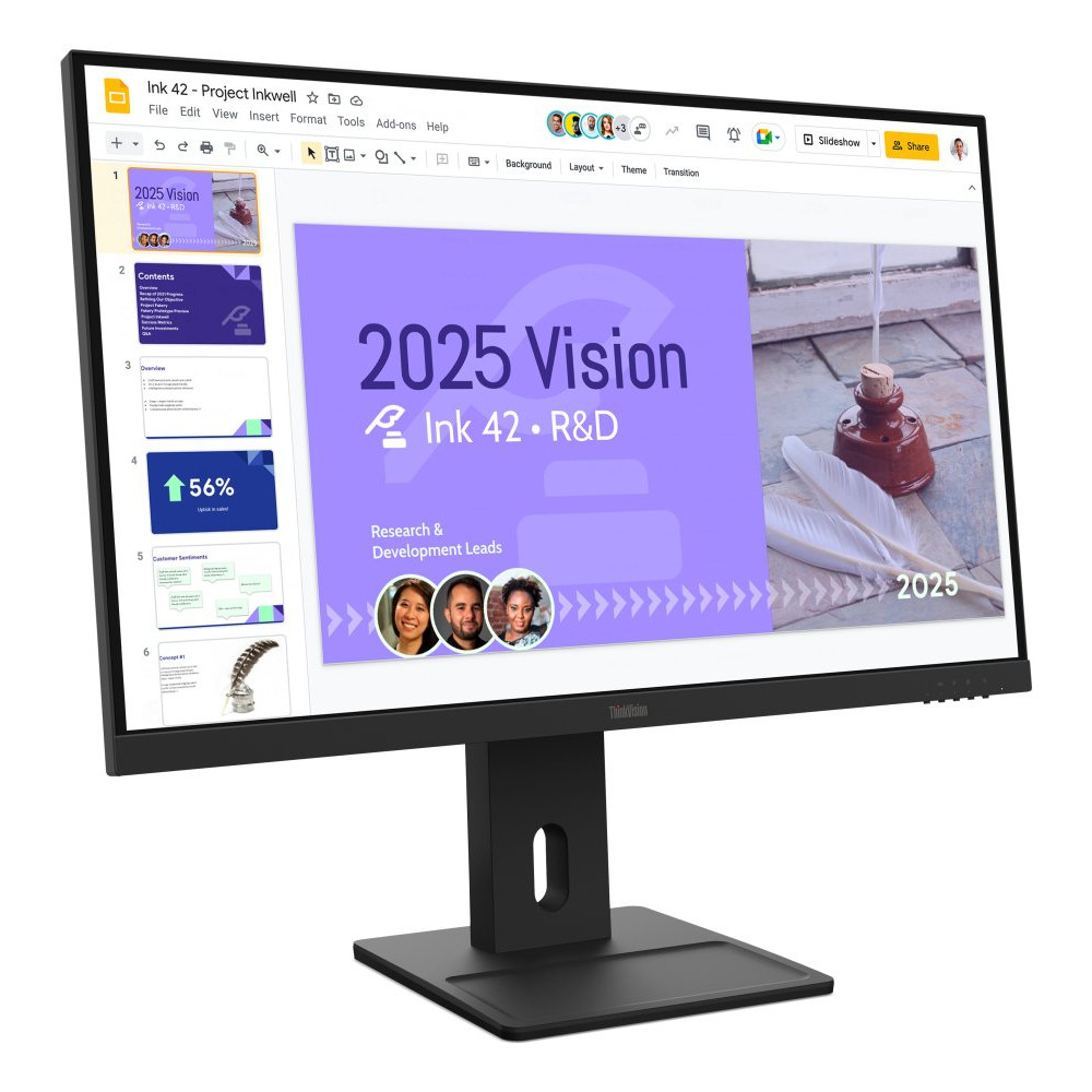 LENOVO ThinkVision E27Q-40 27inch QHD 2560x1440 IPS 16:9 100Hz 350cd/m2 2xHDMI 1xDP 2x2W Raven Black 3Y