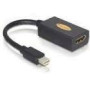 DELOCK Adapter miniDisplay Port-St > HDMI-Bu