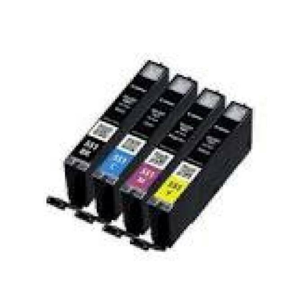 CANON 1LB CLI-551 ink cartridge black and tri-colour standard capacity combopack blister without alarm