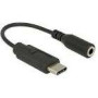 DELOCK Audio Adapter USB Type-C male > Stereo Jack female 14 cm