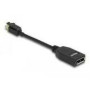 DELOCK Mini DisplayPort 1.4 to DisplayPort Adapter with latch 8K 60 Hz