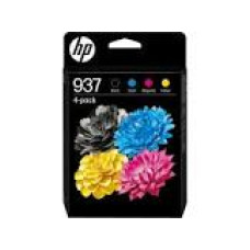HP 937 CMYK Original Ink Cartridge 4-Pack