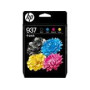 HP 937 CMYK Original Ink Cartridge 4-Pack