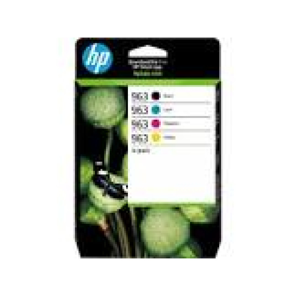 HP 963 CMYK Original Ink Cartridge 4-Pack