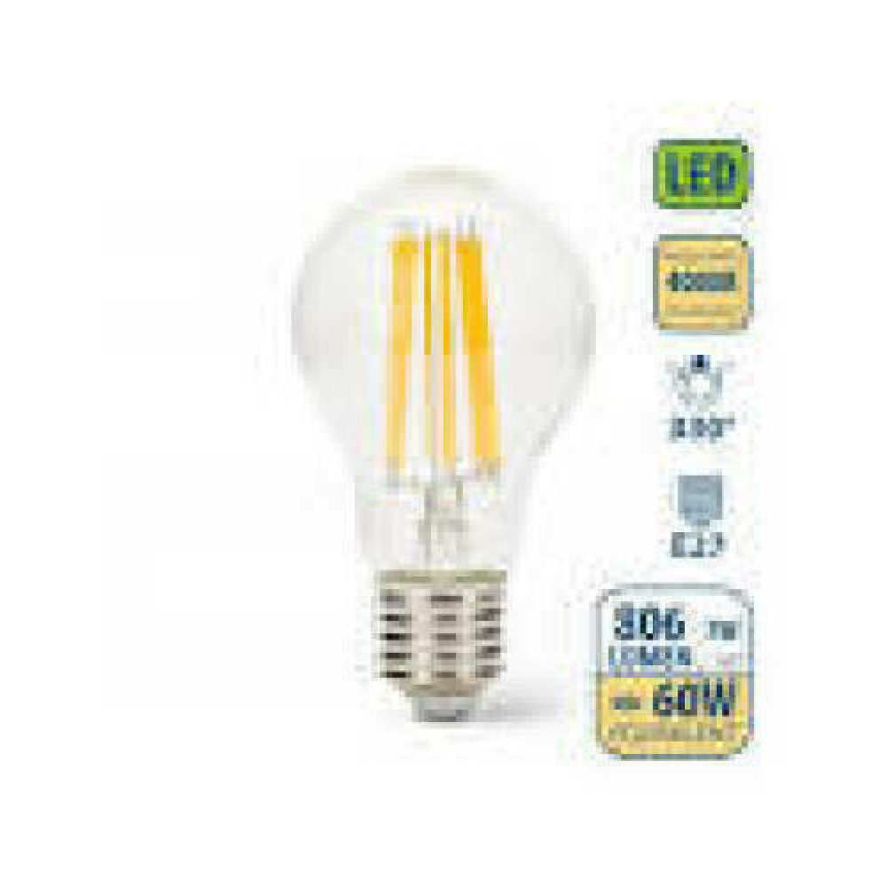 LEDURO LED BULB A60 7W 806lm E27 3000K 220V FILAMENT 220-240V