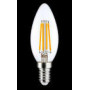 LEDURO LED Filament Bulb DIMM E14 C37 6W 600lm 3000K 220-240V FL-C75-70305