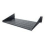 INTELLINET 19inch Cantilever Shelf 2U 2-Point Front Mount 250mm Depth Black