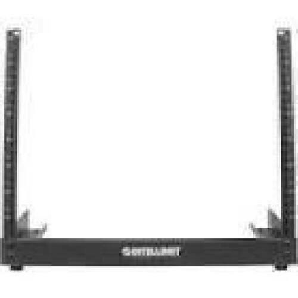 INTELLINET 714648 19inch Desktop Open Frame Rack 8 U Flatpacked Black