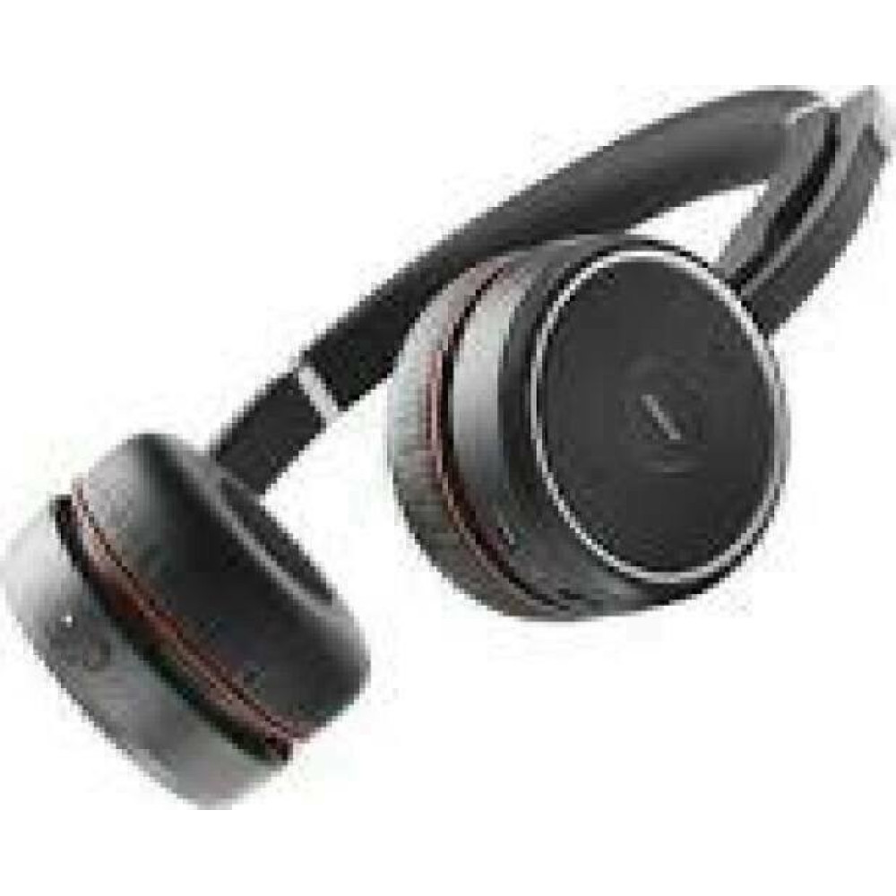 JABRA Evolve 75 SE MS Stereo Headset on-ear Bluetooth wireless active noise cancelling USB with charging stand Certified MS Team