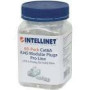INTELLINET Cat6a RJ45 Modular Plugs UTP 3-prong for solid wire 80 plugs in jar
