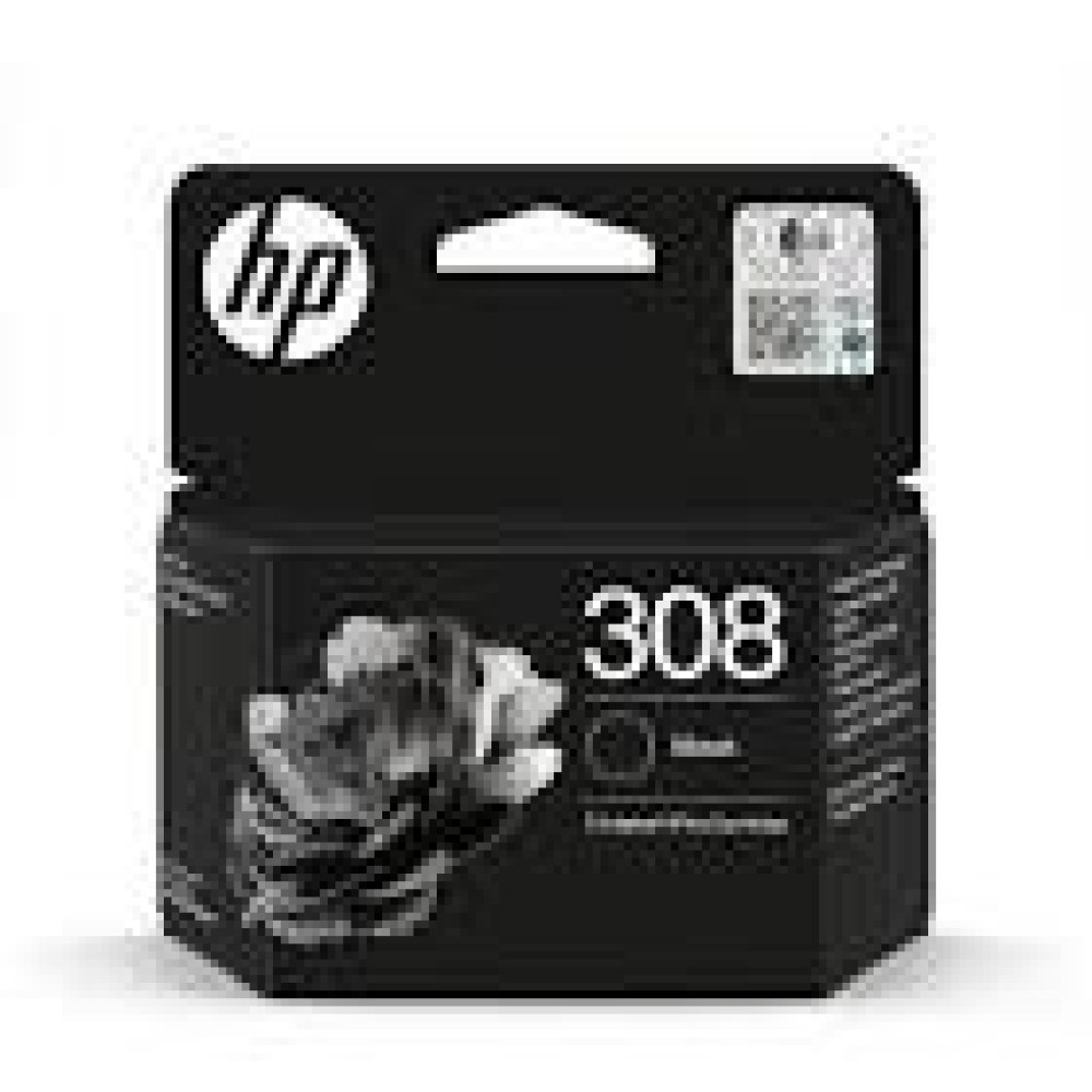 HP 308 Black Original Ink Cartridge