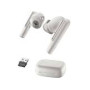 HP Poly Voyager Free 60+ UC M White Sand Earbuds +BT700 USB-A Adapter +Touchscreen Charge Case