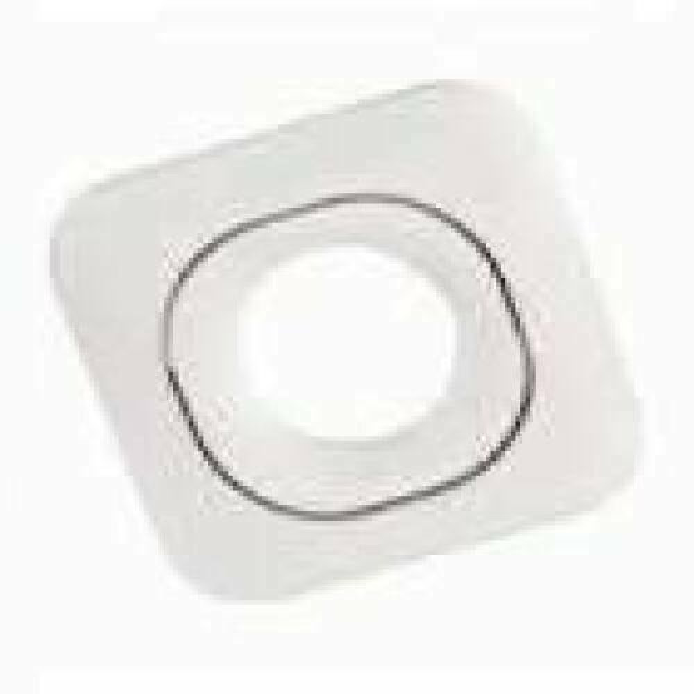 LEDURO SQUARE - Recessed lamp holder 1 socket - GU10 – square – white – aluminum