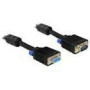 DELOCK Extension cable SVGA 2m male-female