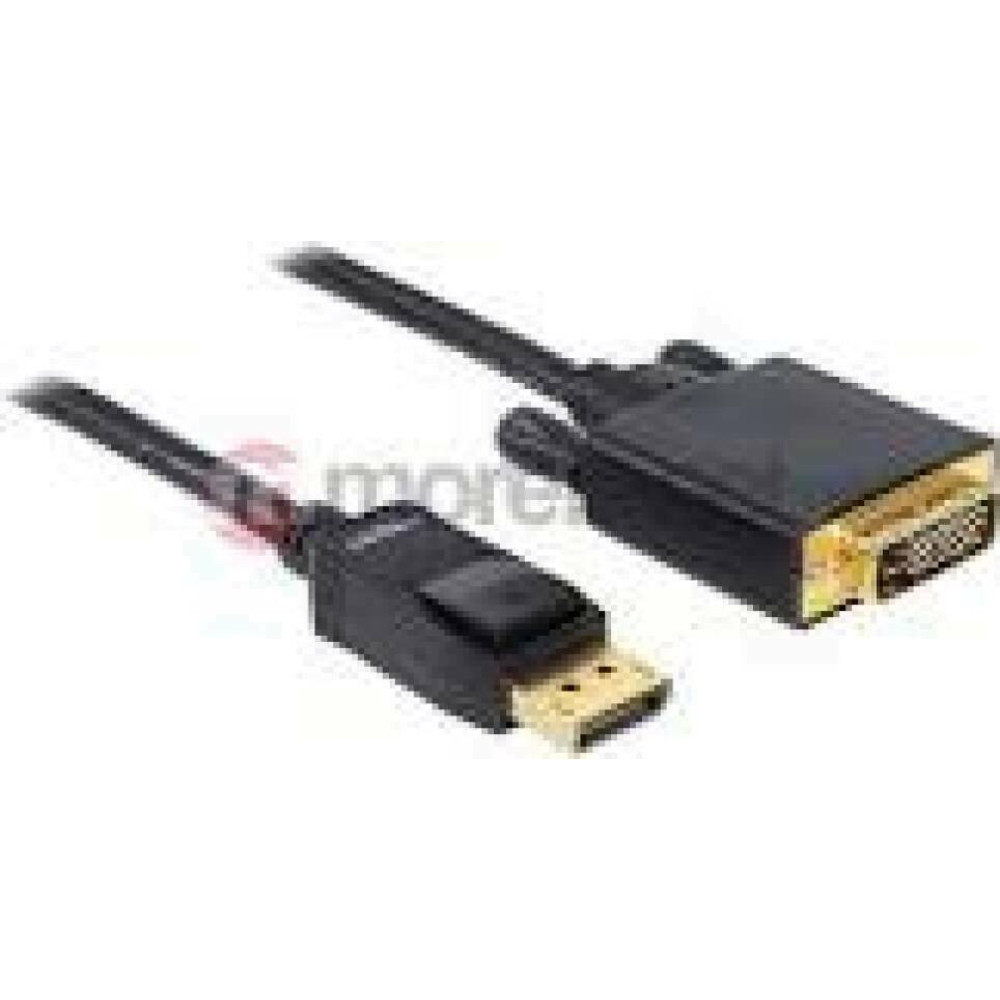 DELOCK Cable Displayport > DVI 24+1 m/m 2m