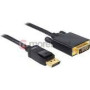 DELOCK Cable Displayport > DVI 24+1 m/m 2m
