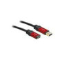 DELOCK Cable USB 3.0 red extension 2.0m