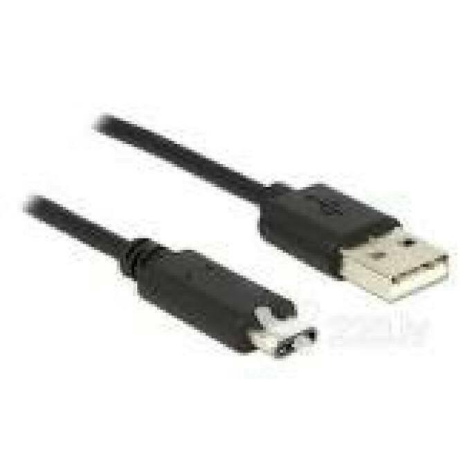 DELOCK Cable USB Type-C 2.0 male > USB Type-C 2.0 male 1 m black