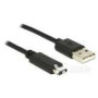 DELOCK Cable USB Type-C 2.0 male > USB Type-C 2.0 male 1 m black