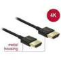 DELOCK Cable High Speed HDMI with Ethernet HDMI A male > HDMI A male 4K 2 m