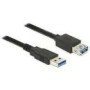 DELOCK Extension cable USB 3.0 Type-A male > USB 3.0 Type-A female 2.0 m black