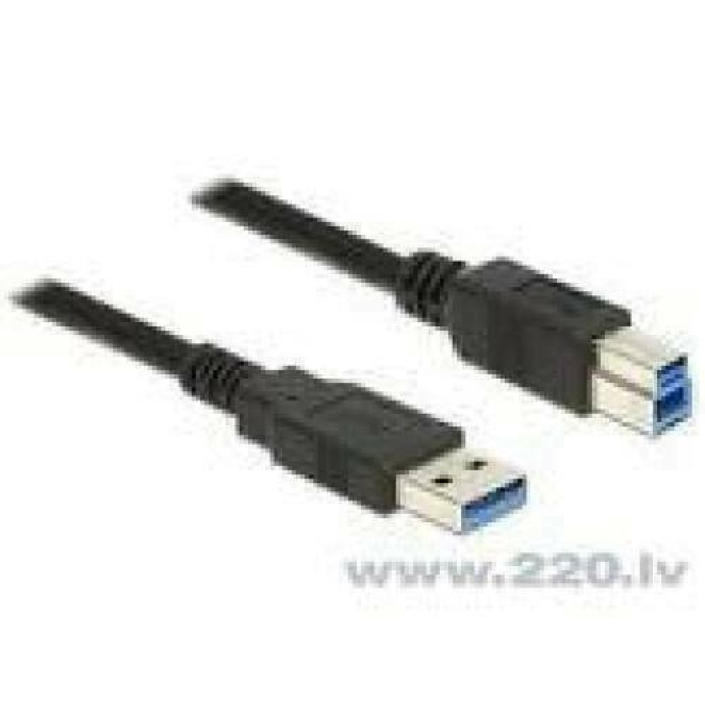 DELOCK Cable USB 3.0 Type-A male > USB 3.0 Type-A male 5.0 m black