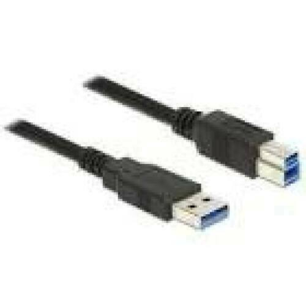 DELOCK Cable USB 3.0 Type-A male > USB 3.0 Type-B male 1.5 m black
