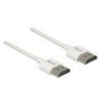 DELOCK Cable High Speed HDMI with Ethernet - HDMI-A male > HDMI-A male 3D 4K 0.25 m Slim High Quality