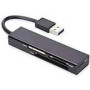 EDNET USB 3.0 Multi Card Reader 4-port supports MS SD T-flash CF Format black