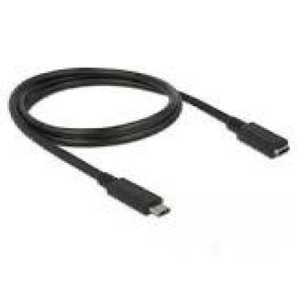 DELOCK Extension cable SuperSpeed USB USB 3.1 Gen 1 USB Type-Cmale > female 3 A 0.5m black