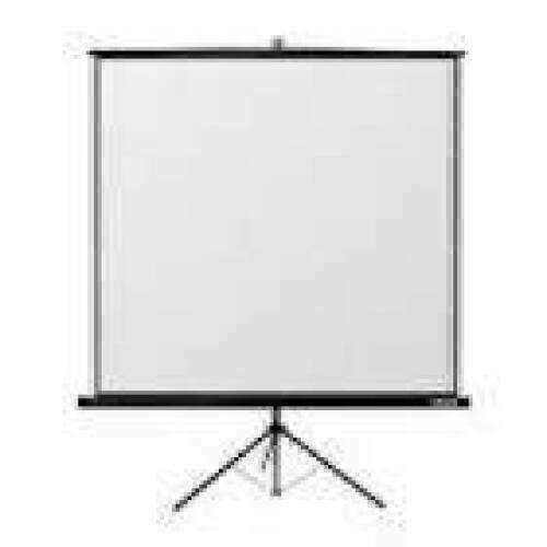 REFLECTA Crystal-Line Tripod 125x125cm 4 Black Borders black case