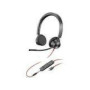 HP Poly Blackwire 3325 Stereo Microsoft Teams Certified USB-C Headset +3.5mm Plug +USB-C/A Adapter