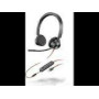 HP Poly Blackwire 3325 Stereo Microsoft Teams Certified USB-C Headset +3.5mm Plug +USB-C/A Adapter